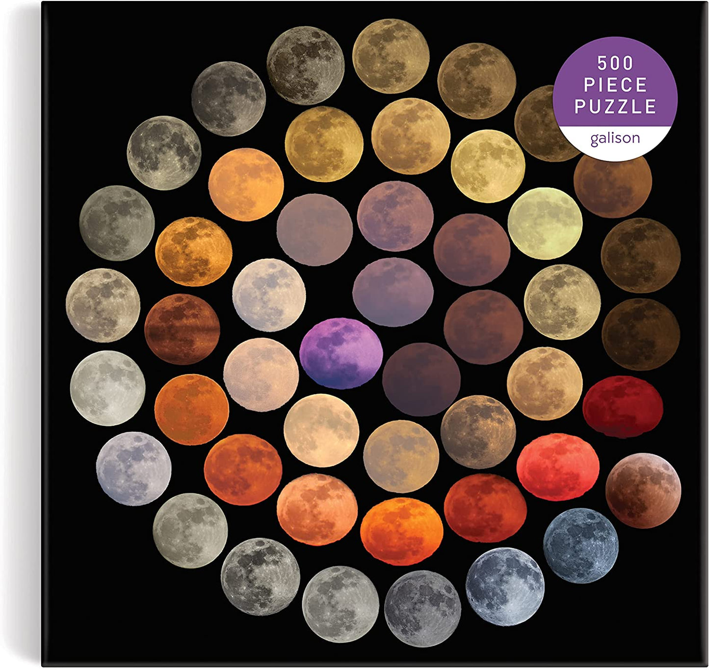 Colors of The Moon 500 Piece Puzzle