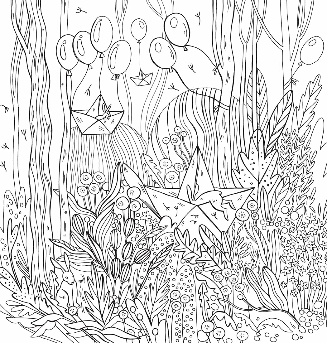 Dreamland: Coloring Whimsical Worlds
