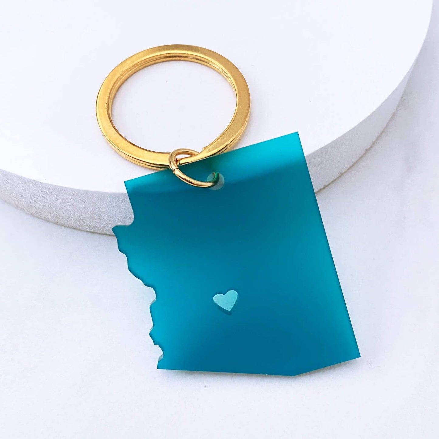 Acrylic Arizona Keyring