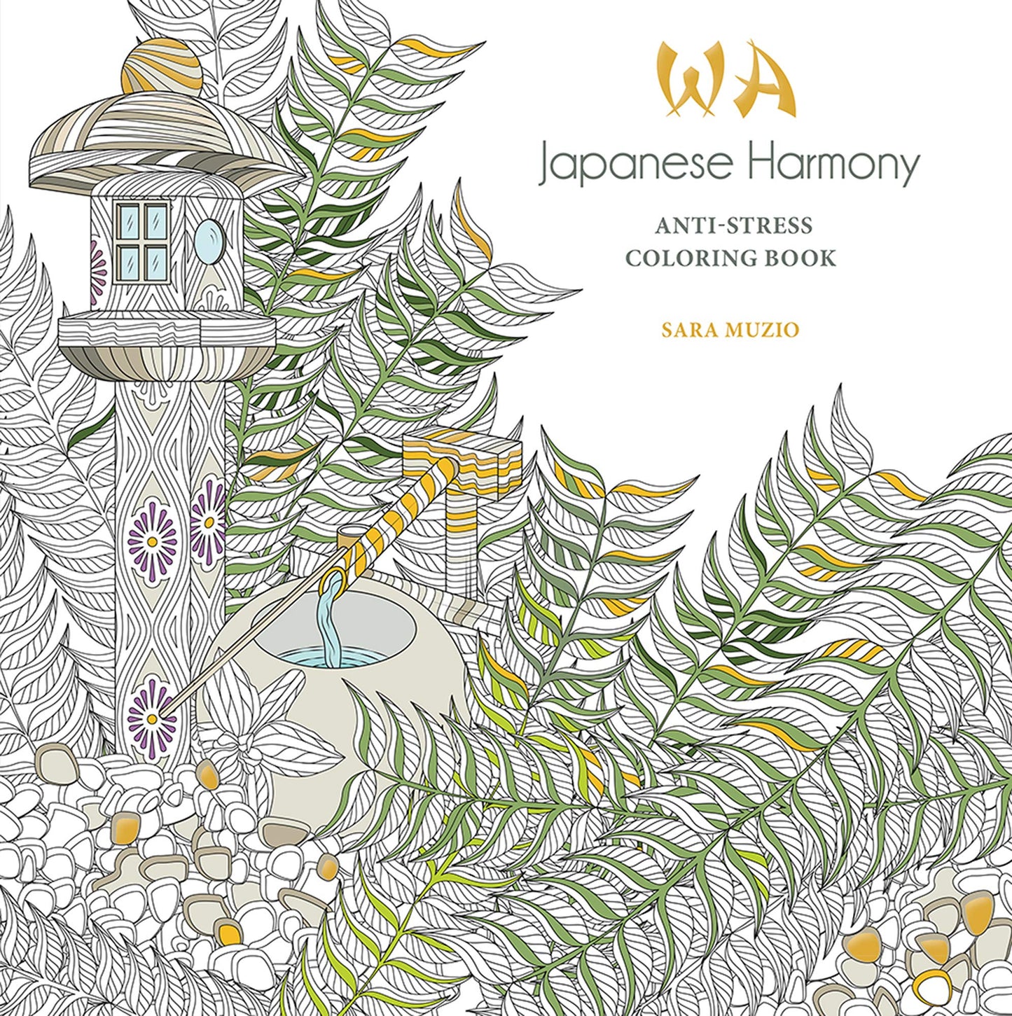 Japanese Harmony Coloring Book
