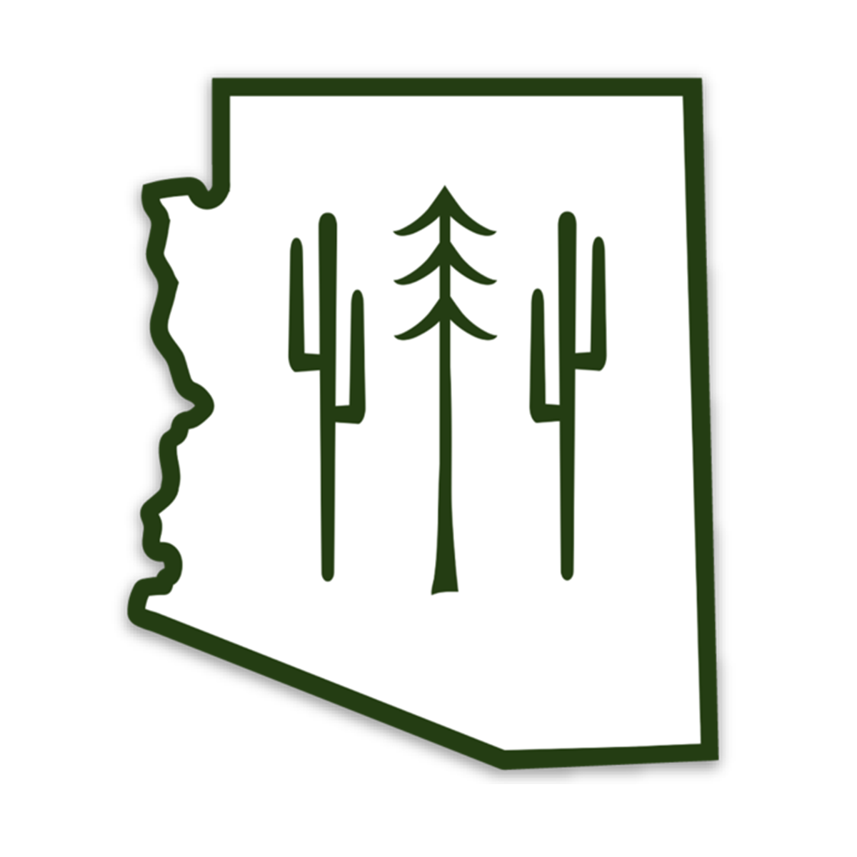 Arizona Wilderness Sticker