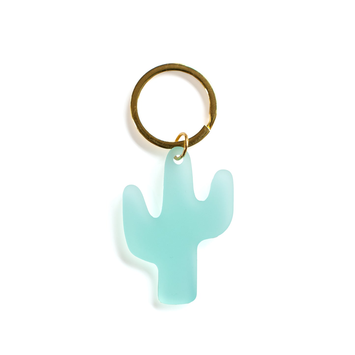 Acrylic Cactus Keyring