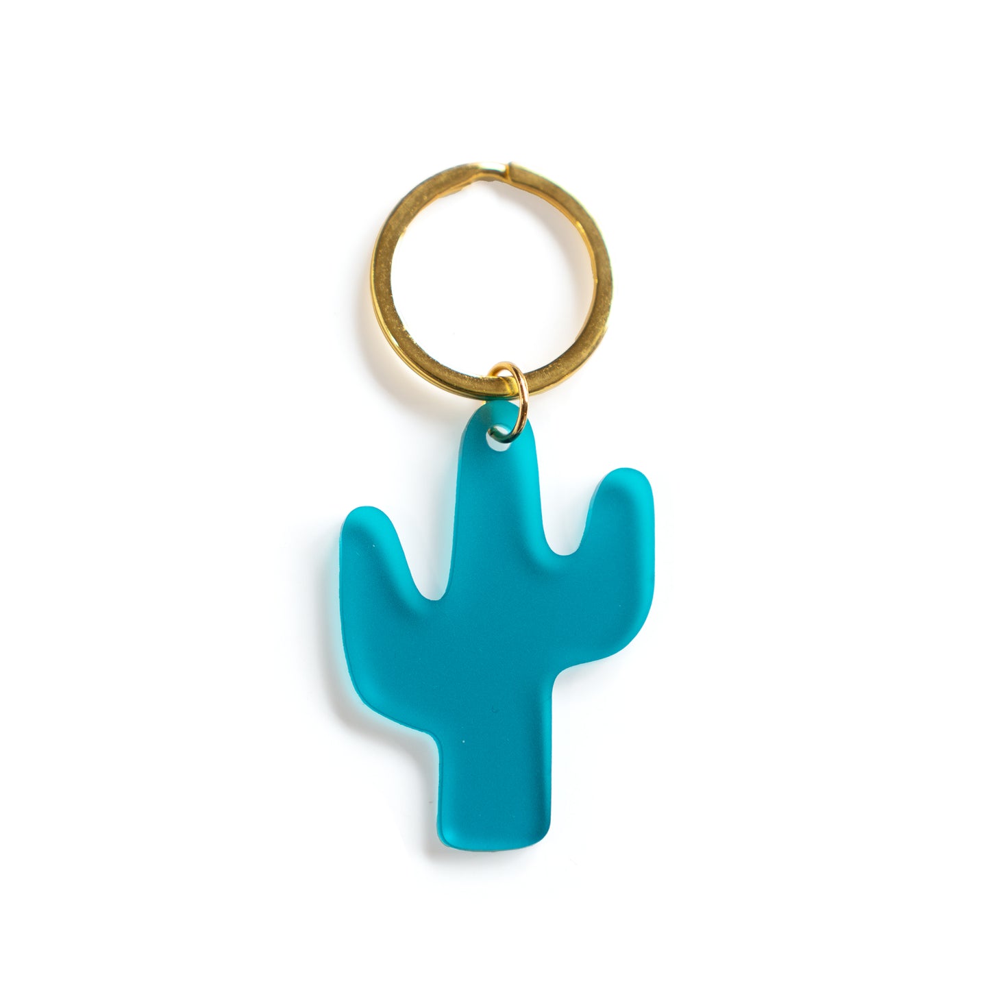 Acrylic Cactus Keyring