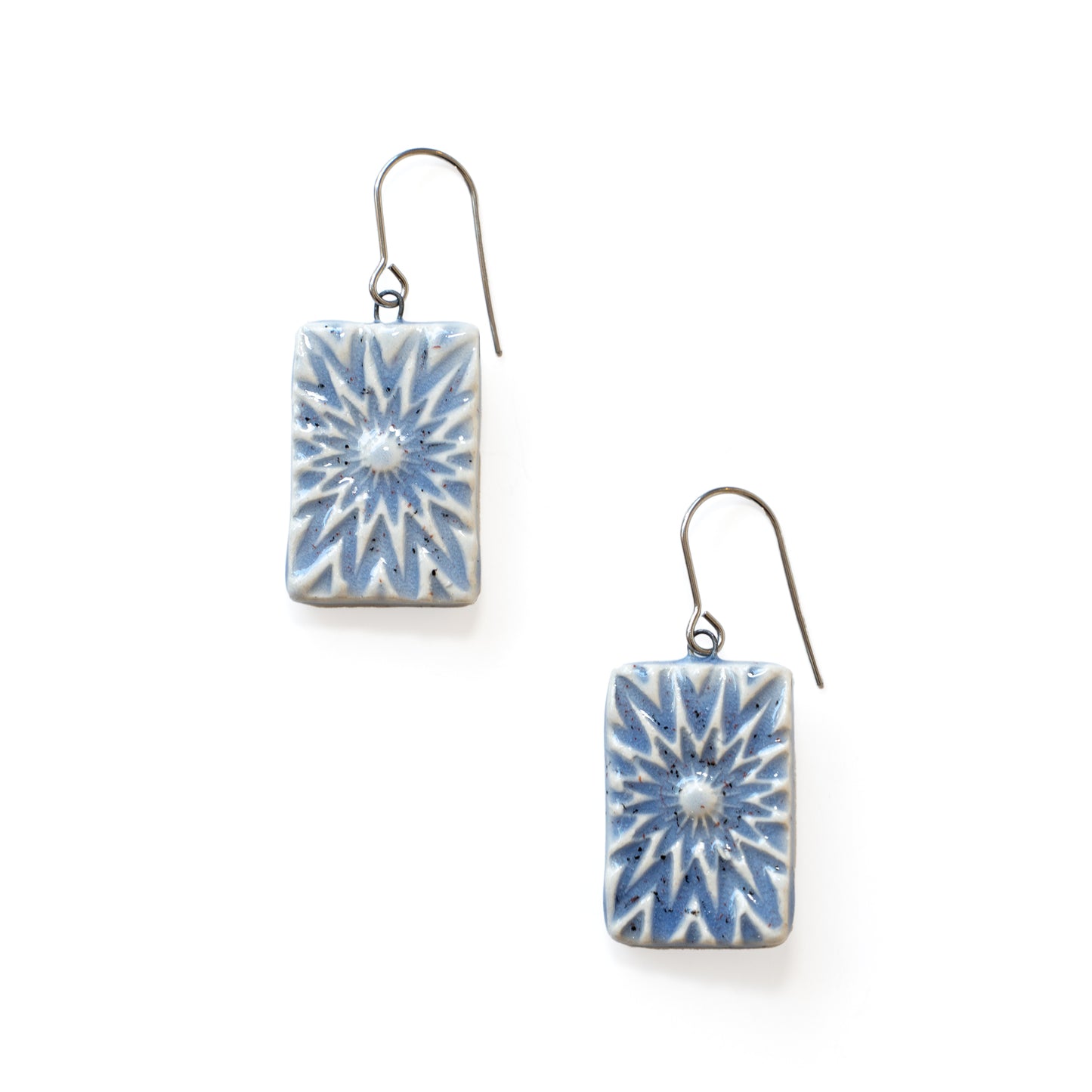 Ceramic Dangling Earrings