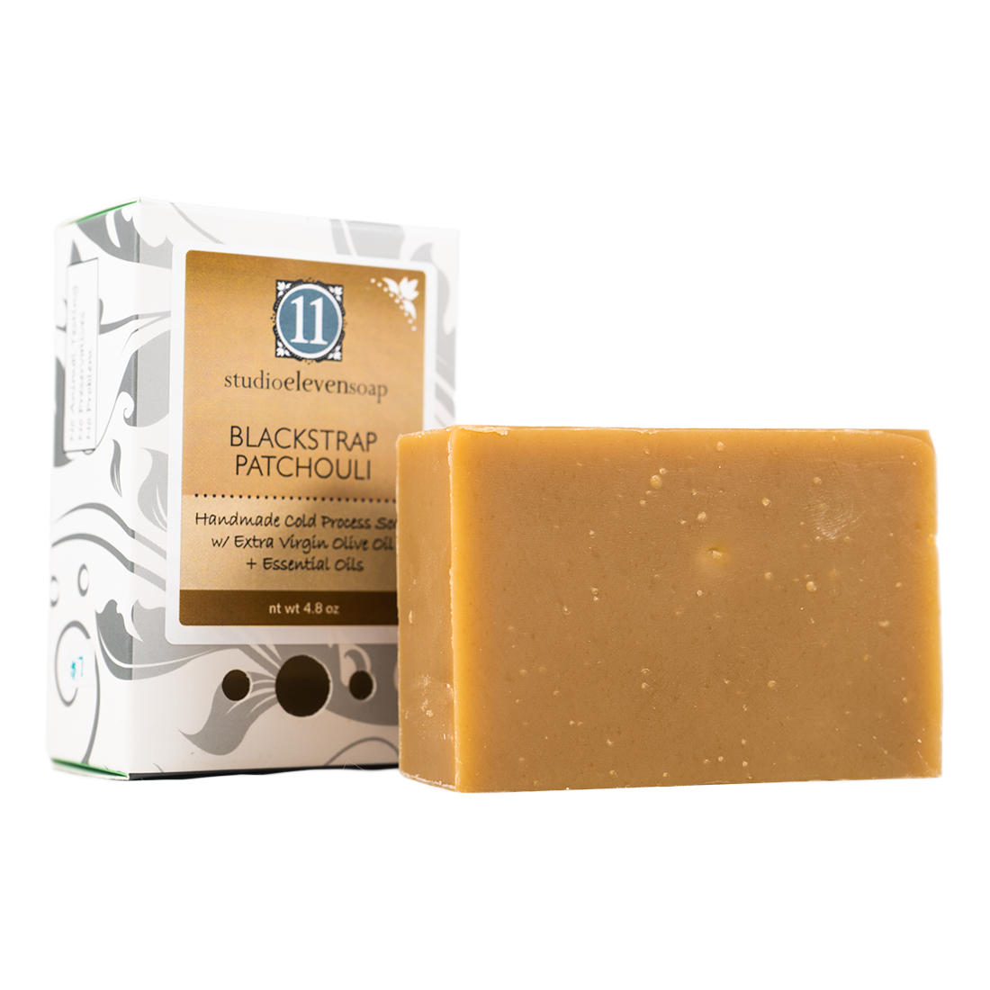 Handmade Cold Press Soap Blackstrap Patchouli Scent