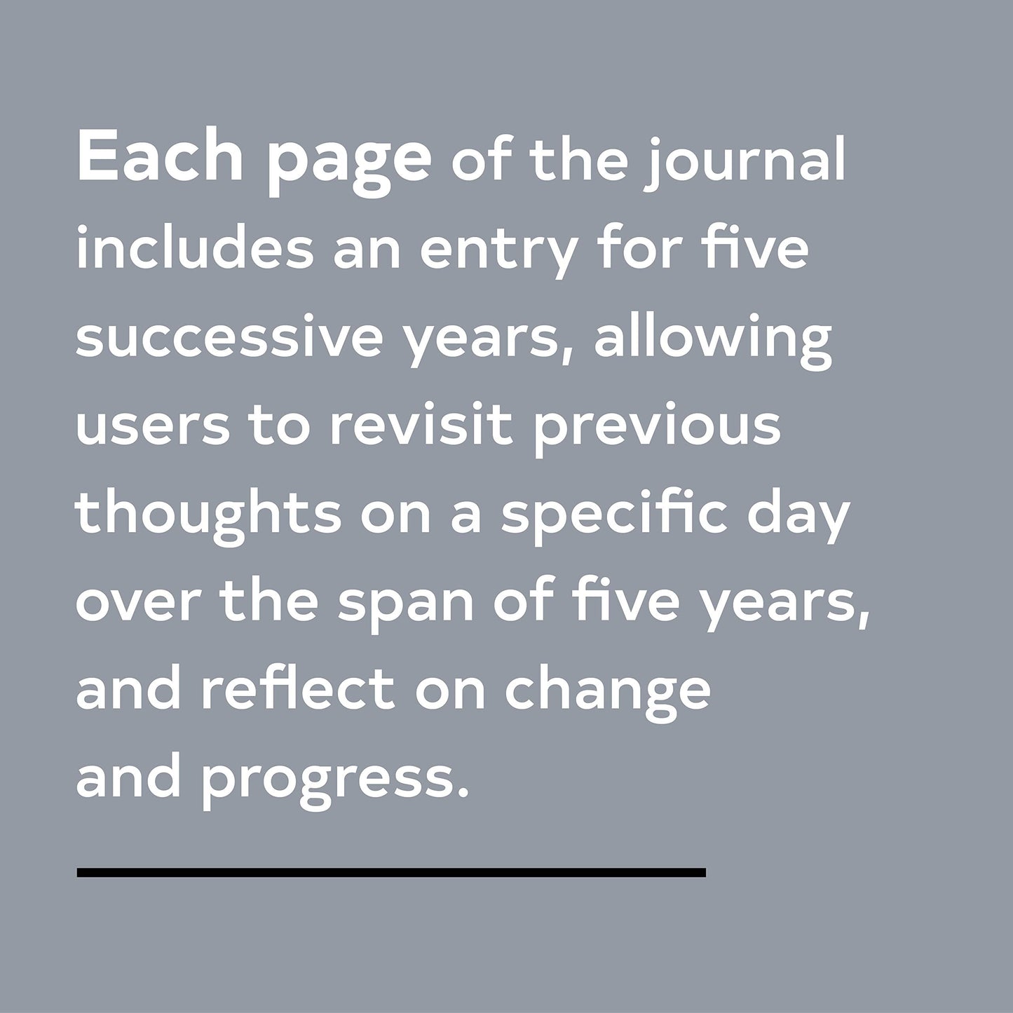 One Line a Day: A Five Year Memory Book