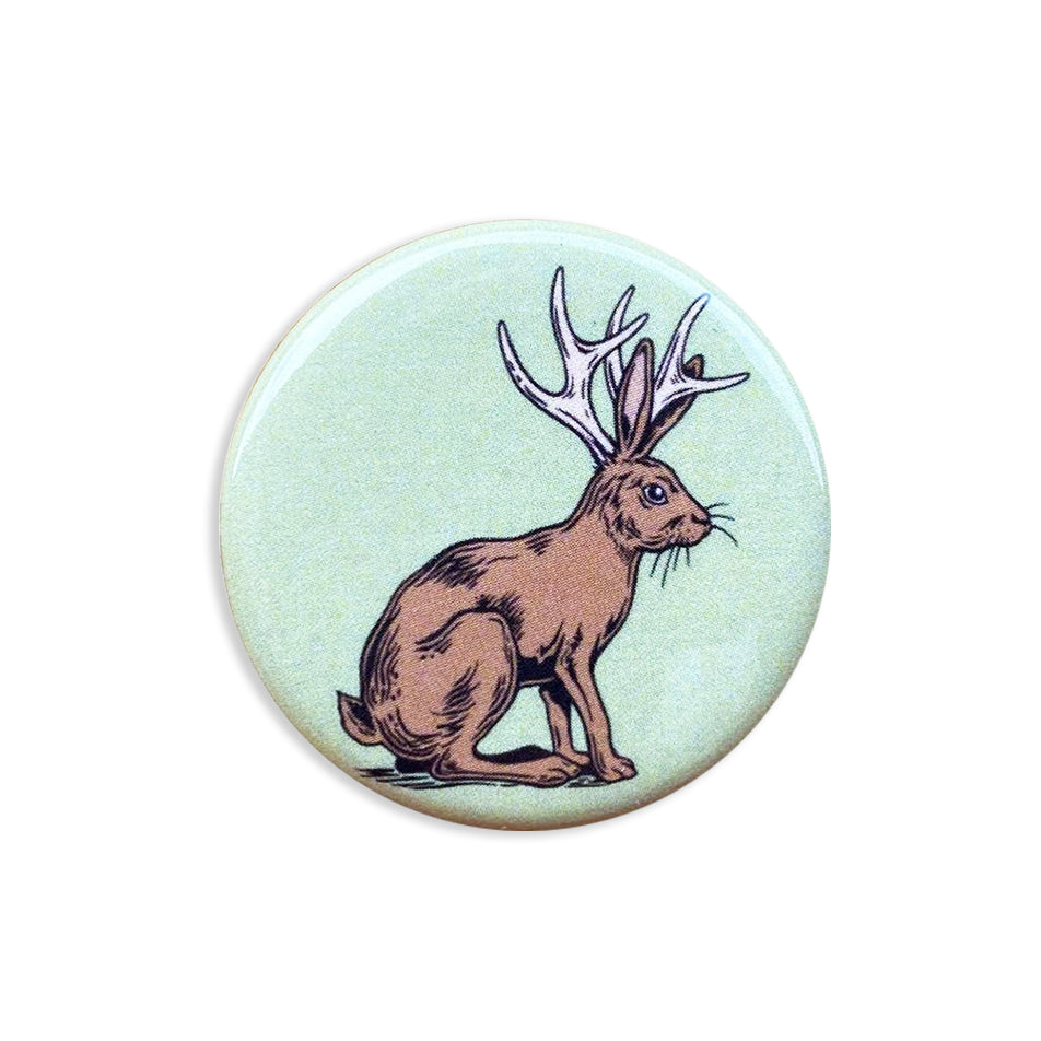 Jackalope Button