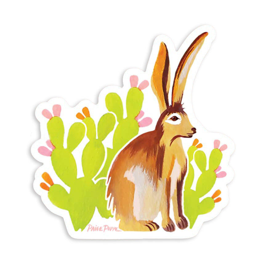 Desert Jackrabbit Sticker