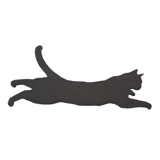 Black Cat Jumping Magnet
