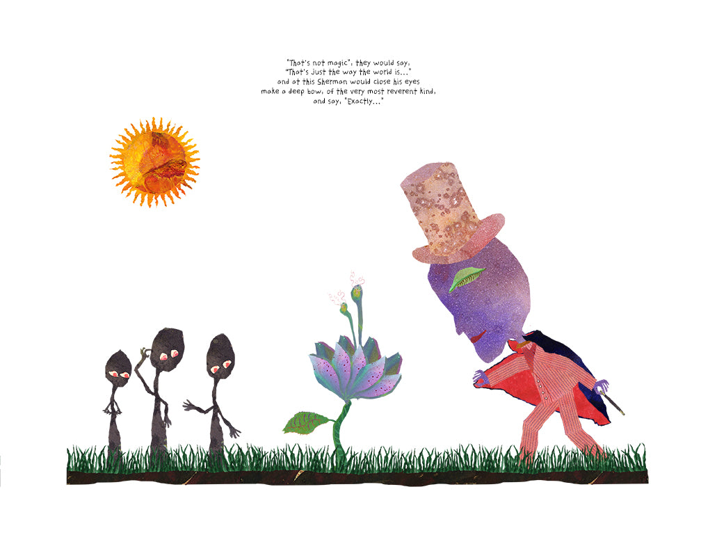 World, the Magician Print