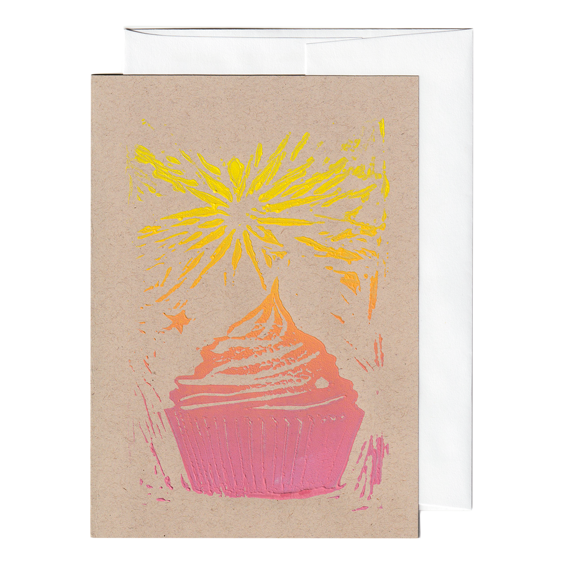 Sparkle Cupcake Card