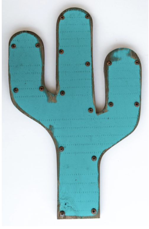 Large Wooden Saguaro Cutouts