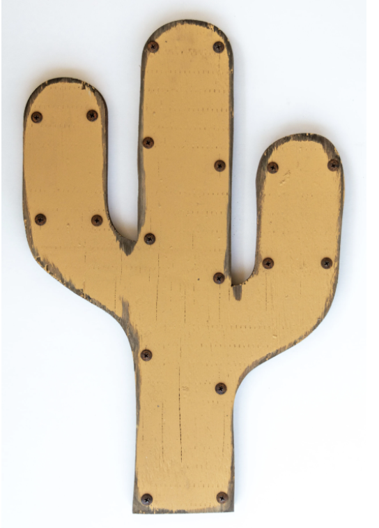 Large Wooden Saguaro Cutouts