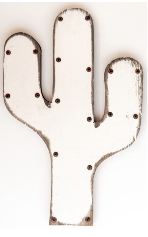 Large Wooden Saguaro Cutouts