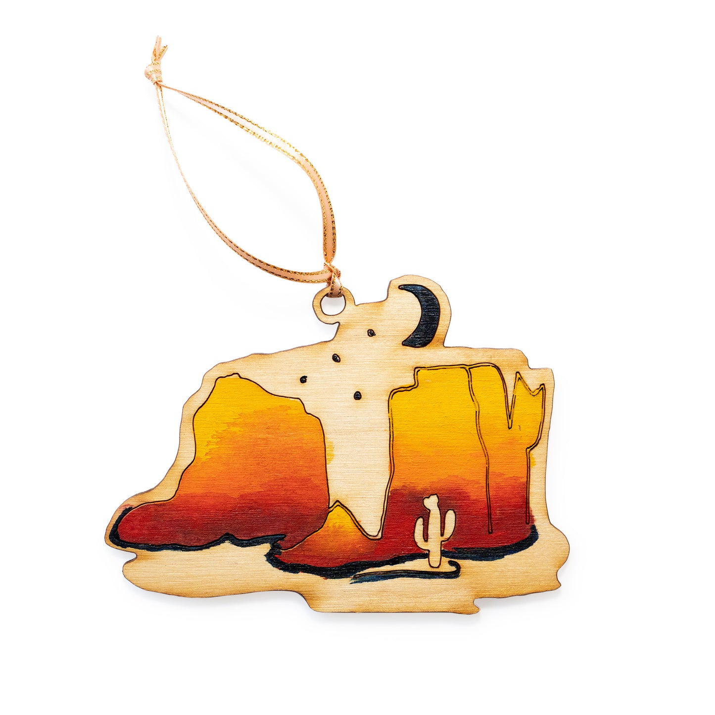 Sedona Wood Ornament