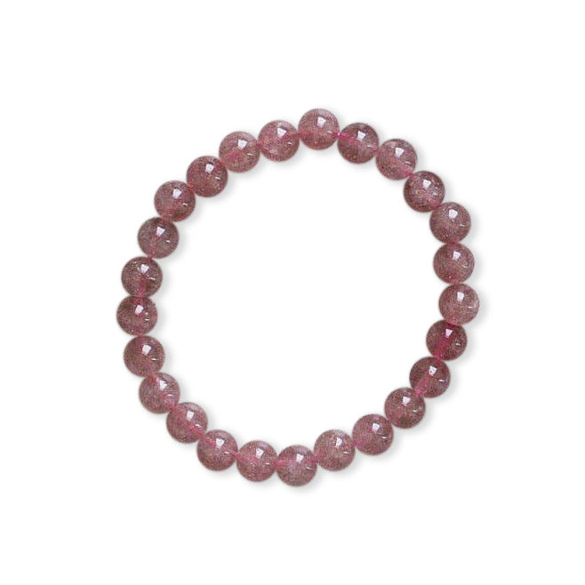 Strawberry Quartz Bracelet
