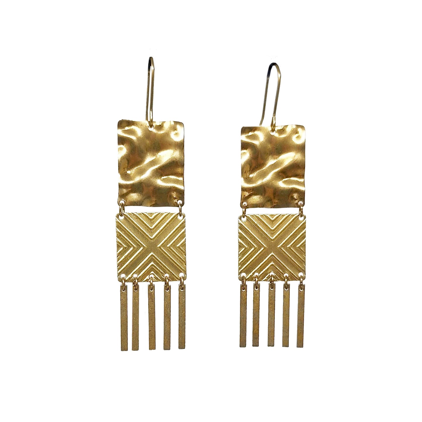 Textured Trim Earrings