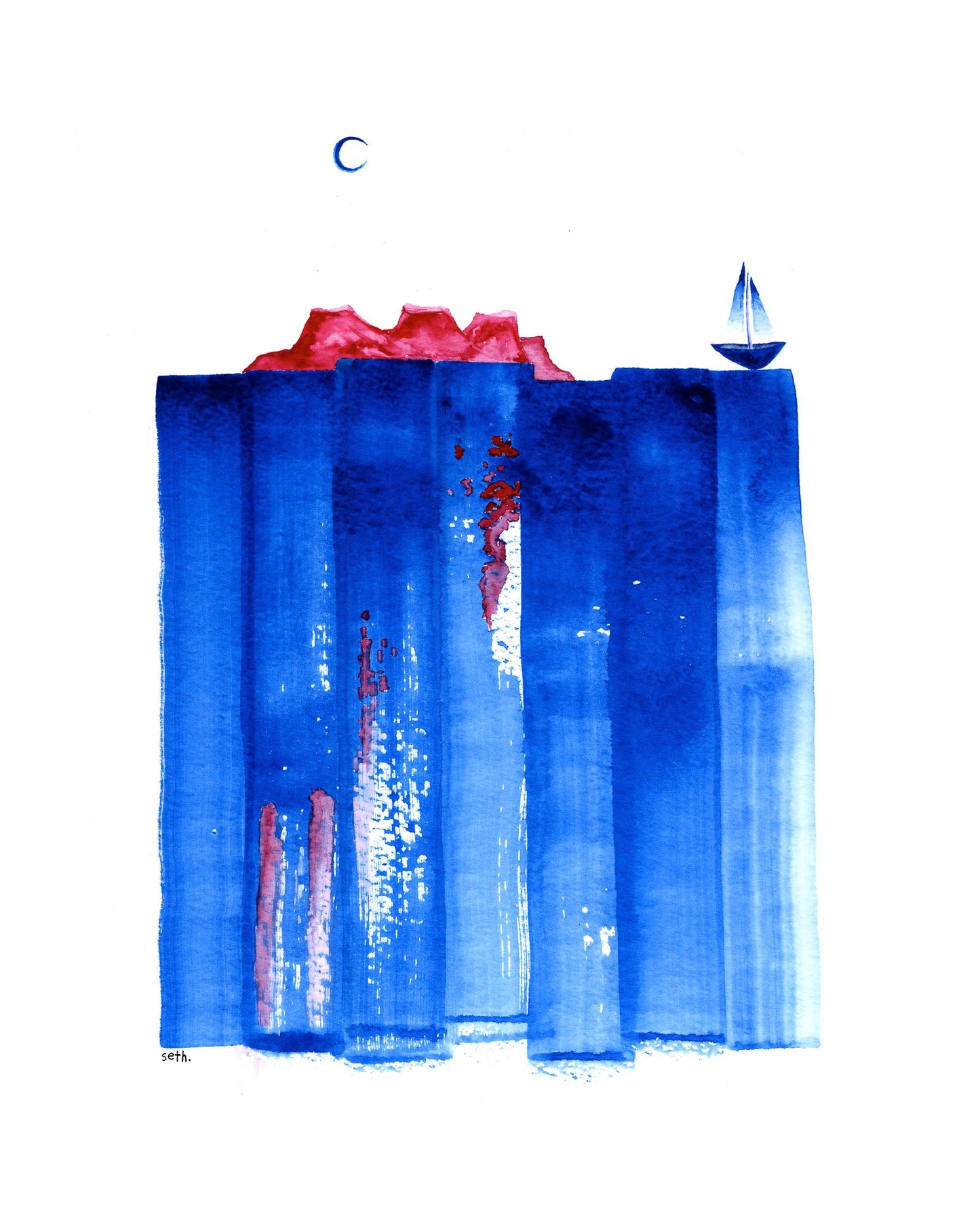 A Place Wishing to Be Found Print