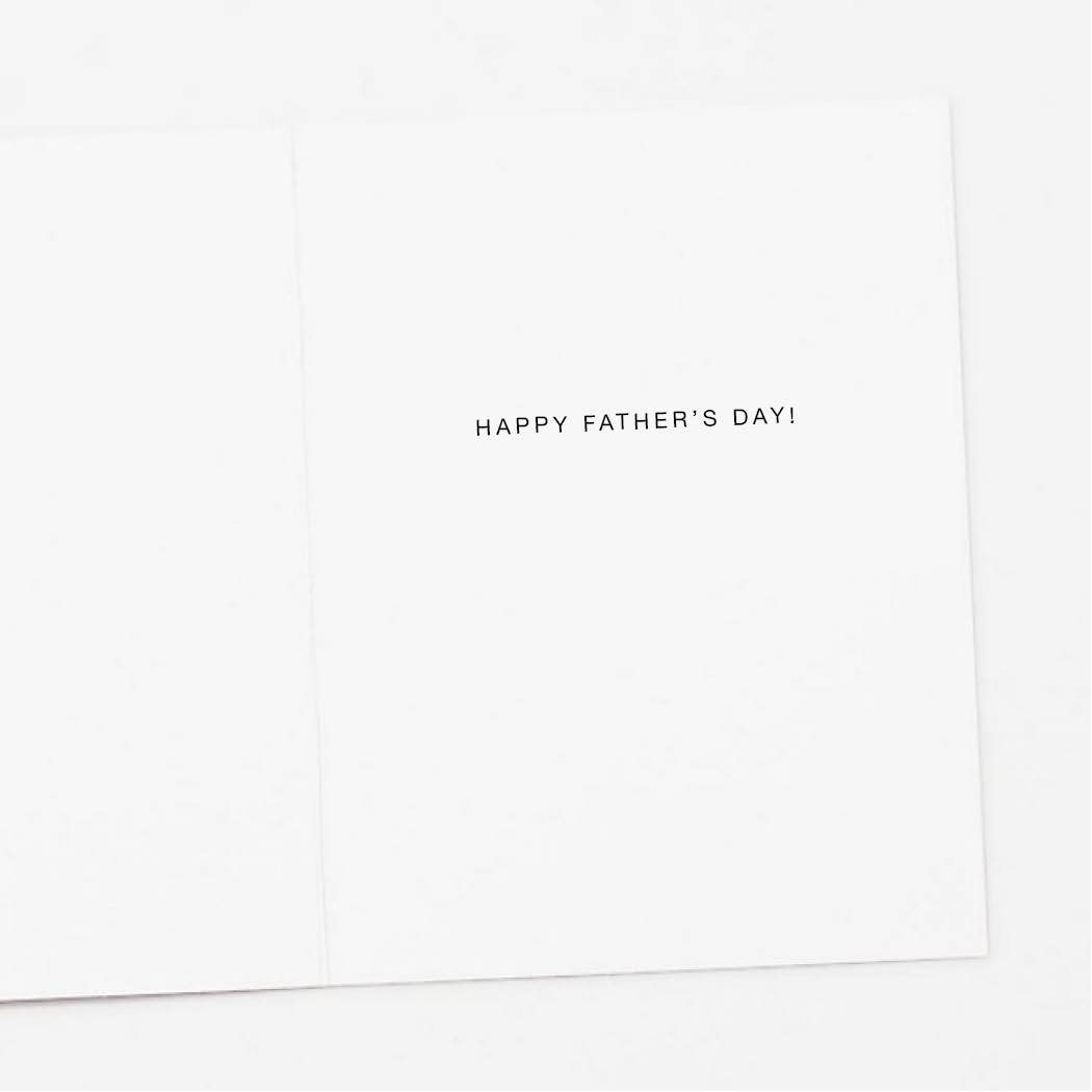Stack of Books Father's Day Card