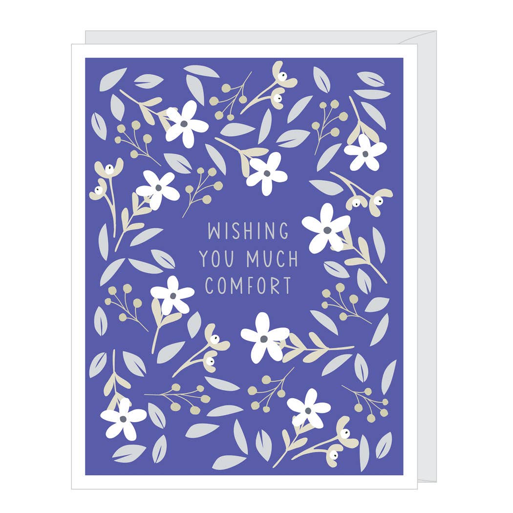 Wishing Comfort Sympathy Card