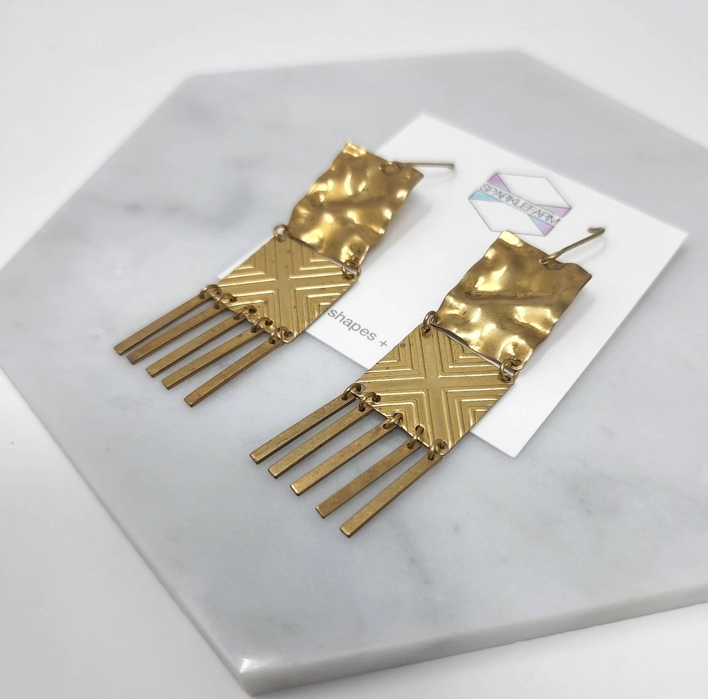 Textured Trim Earrings