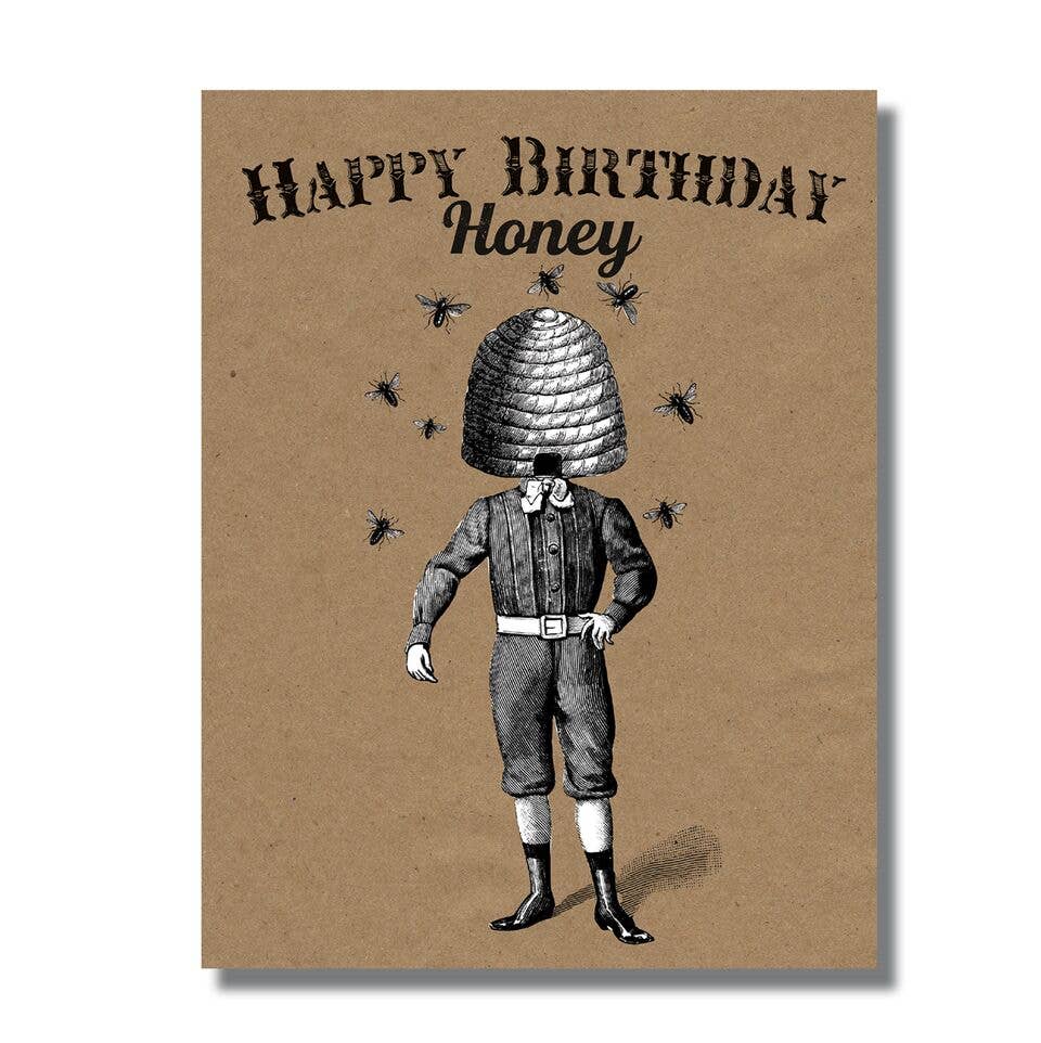 Happy Birthday Honey Greeting Card