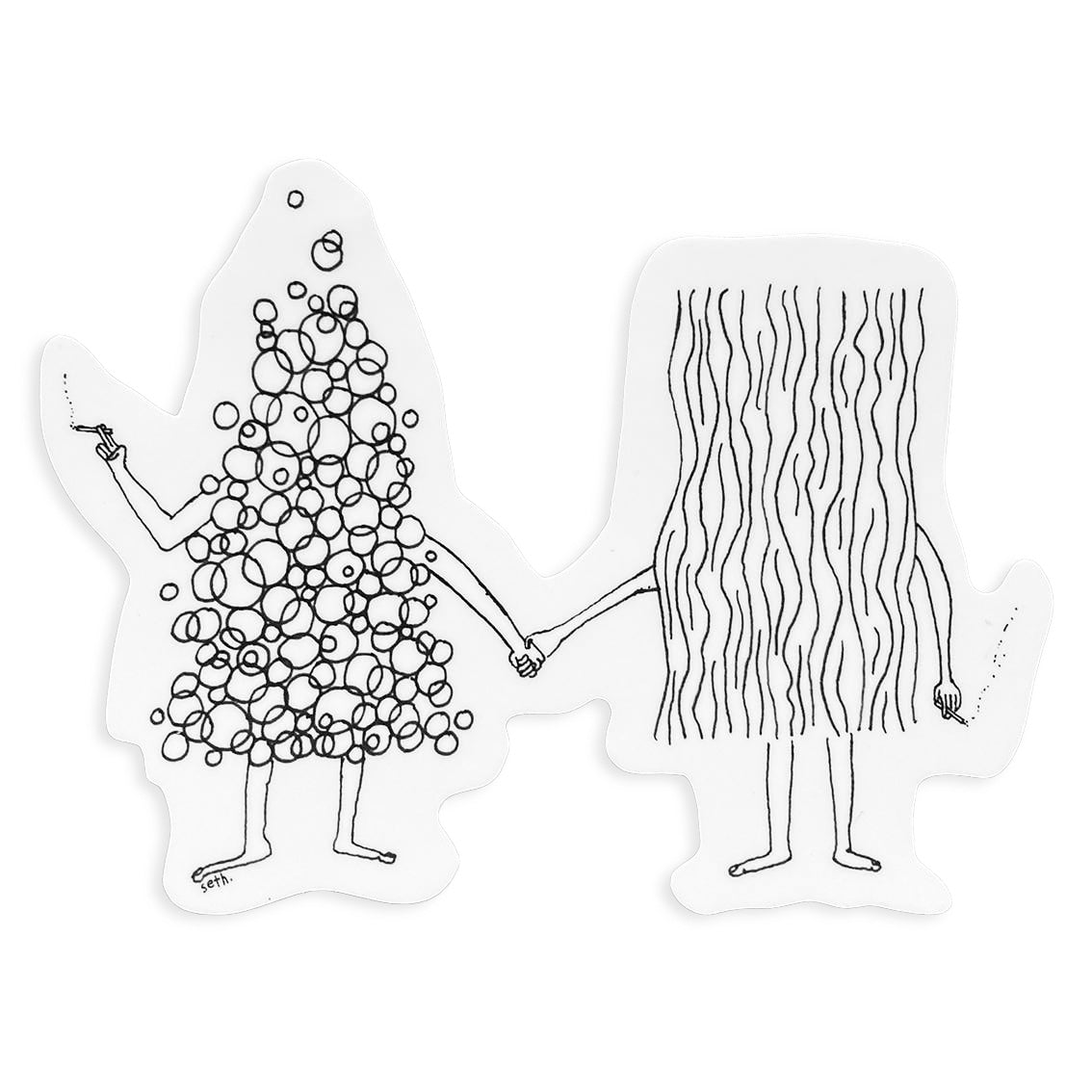 Beautiful Weirdos Sticker