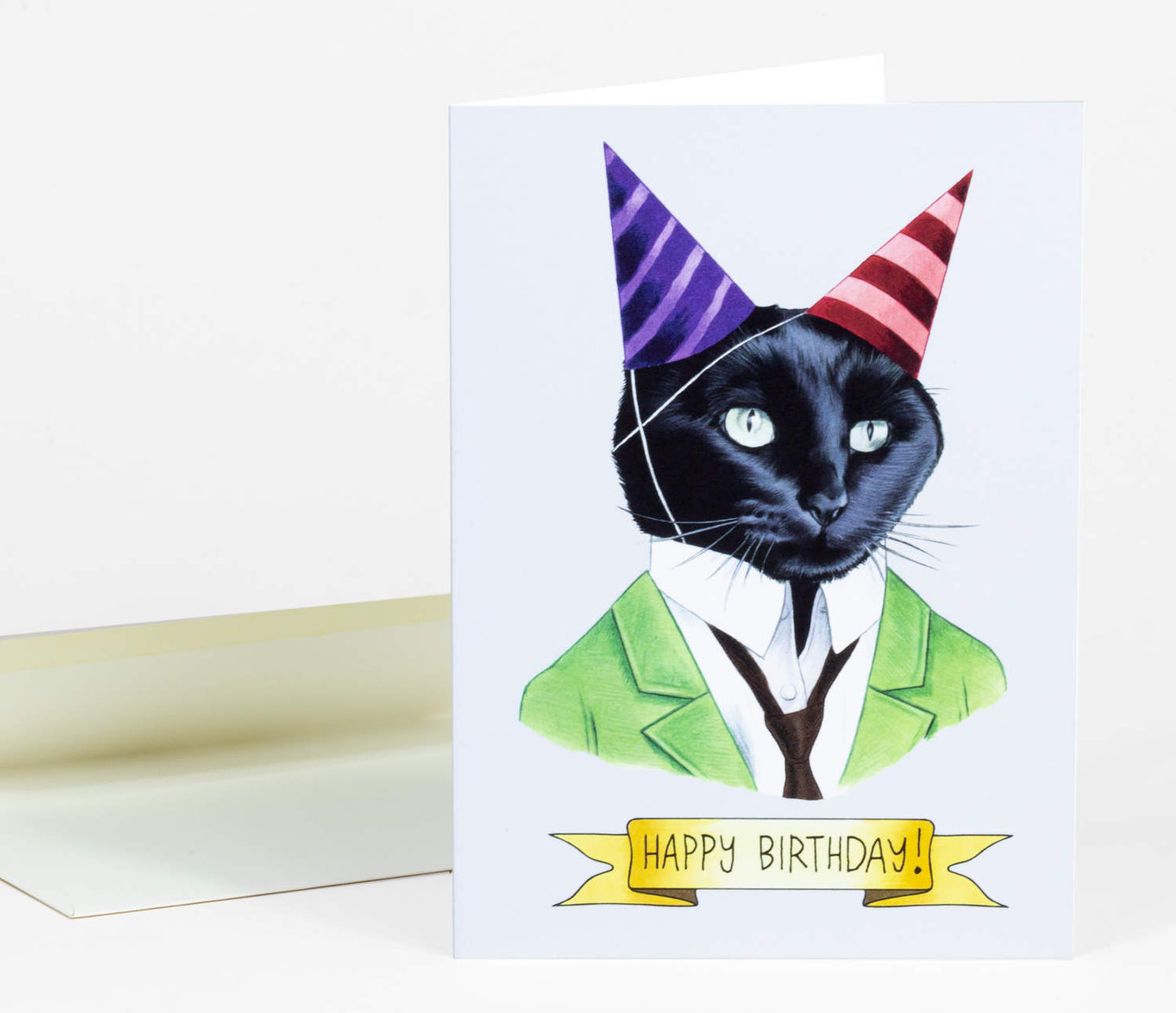 Happy Birthday Cat Card