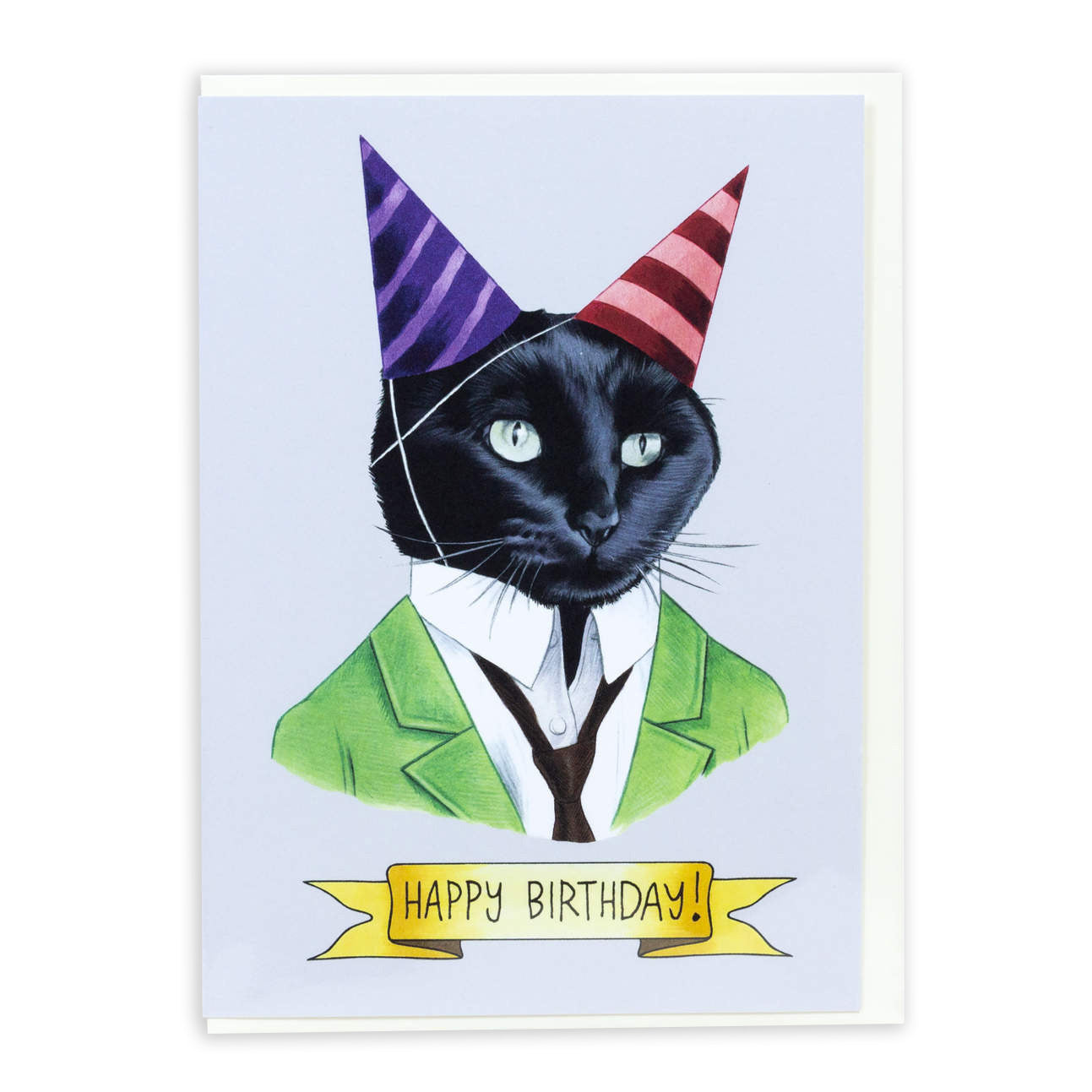 Happy Birthday Cat Card