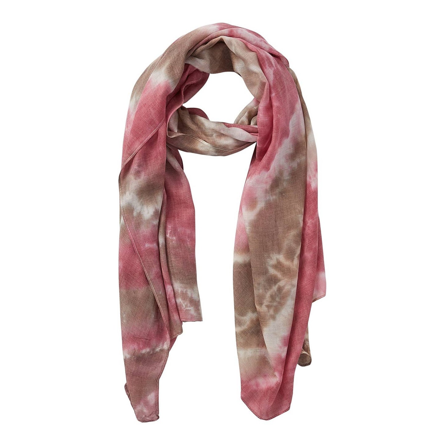 Pastel Tie-Dye Scarf