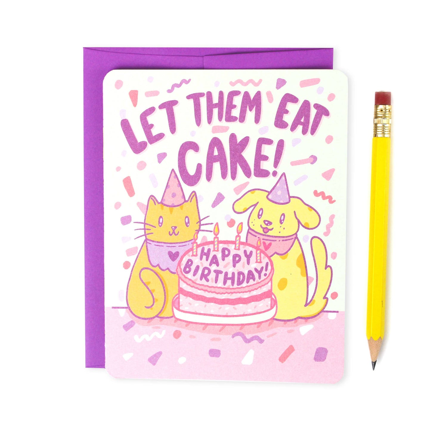 Let Them Eat Cake Birthday Card