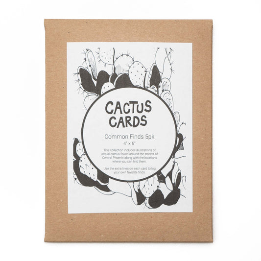 Cactus Card 5 pack Common Finds
