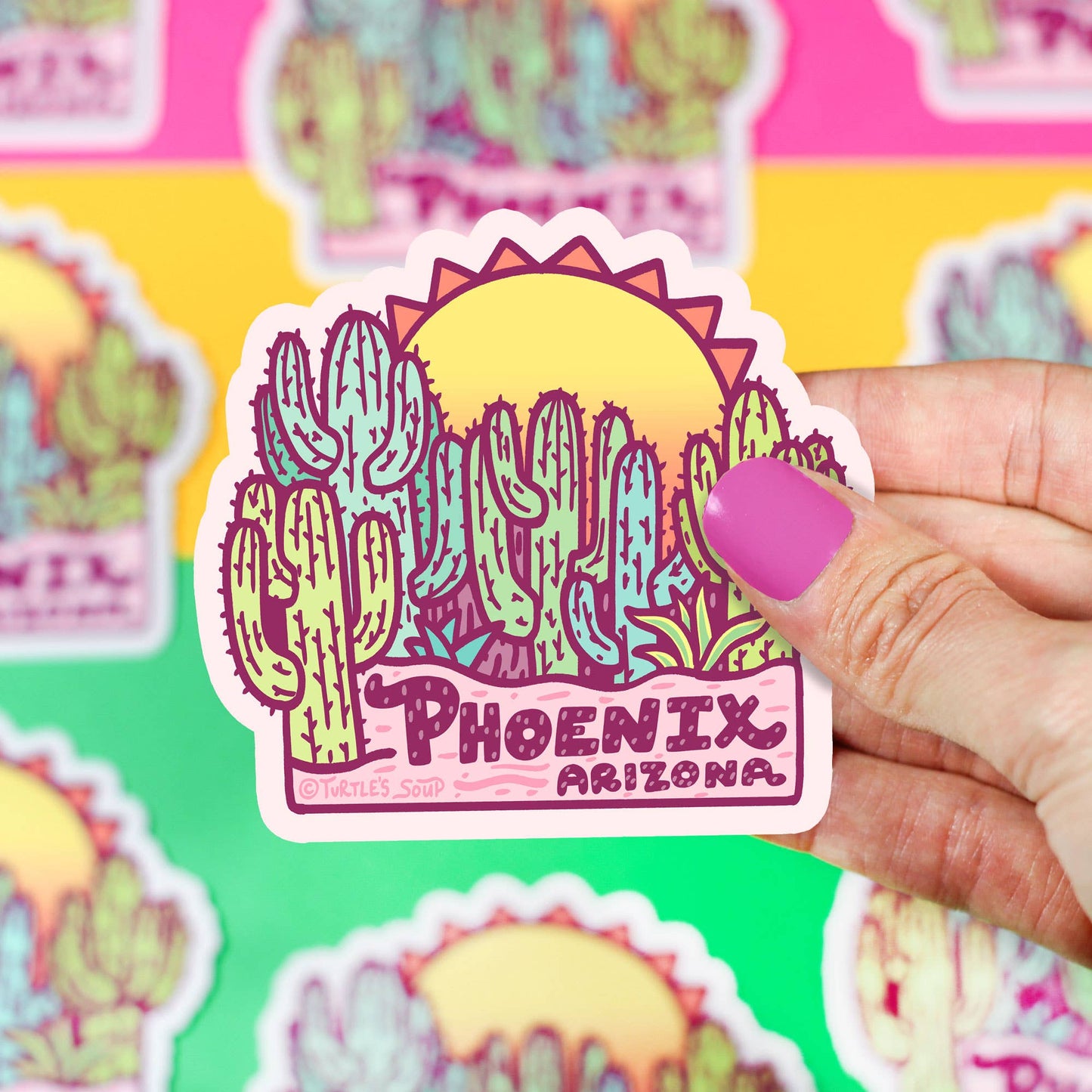 Phoenix Arizona Vinyl Sticker