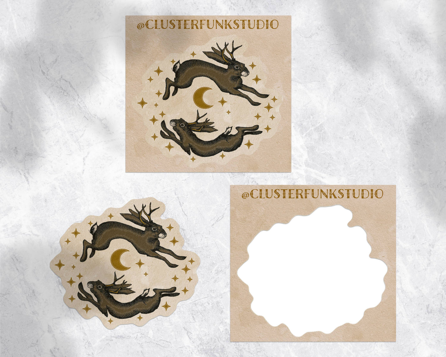 Jackalope Sticker