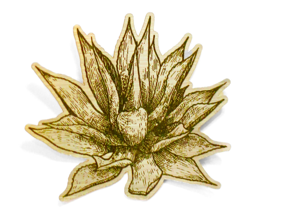 Foil Agave Sticker