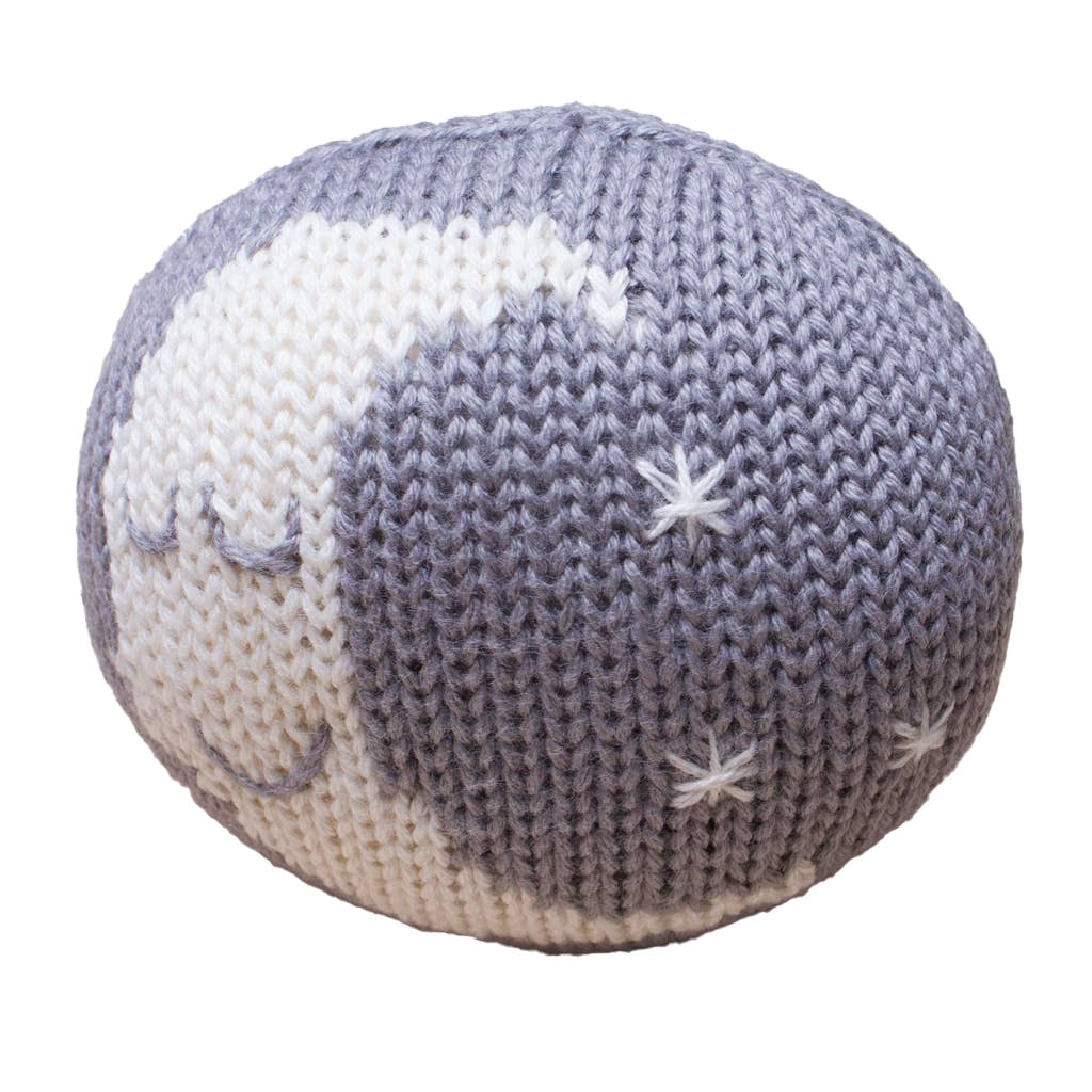 Sleeping Moon Rattle Baby Toy
