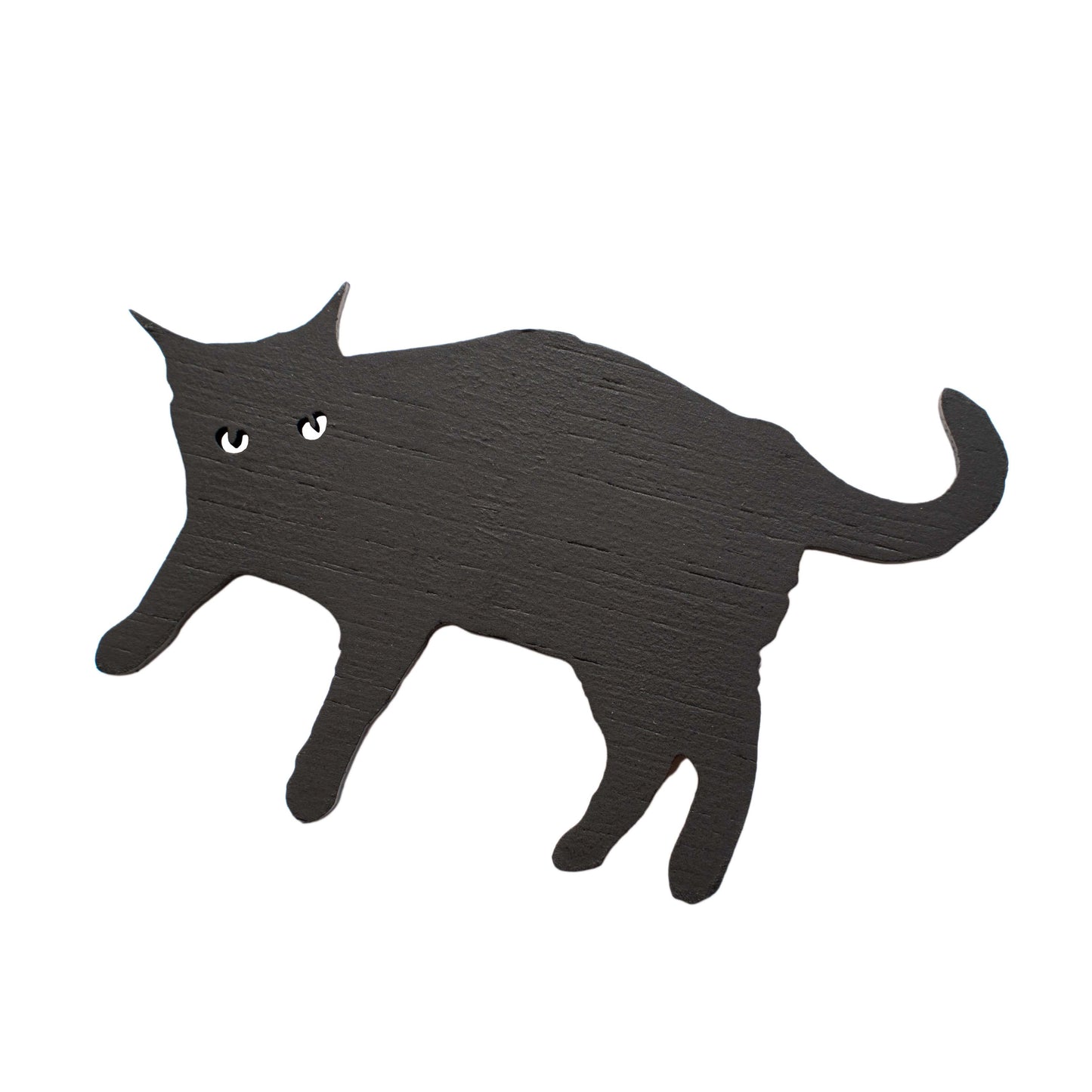 Black Cat Resting Magnet