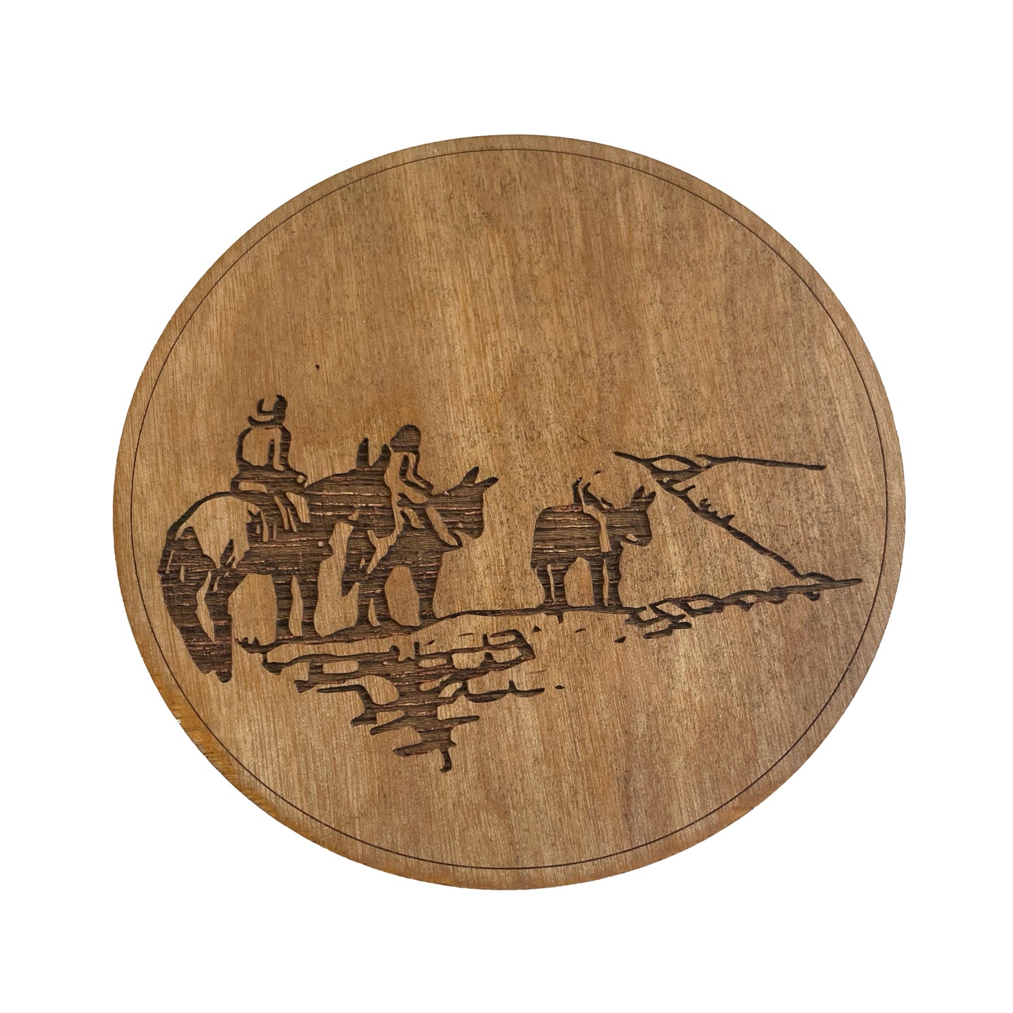 Trail Ride Wooden Coaster