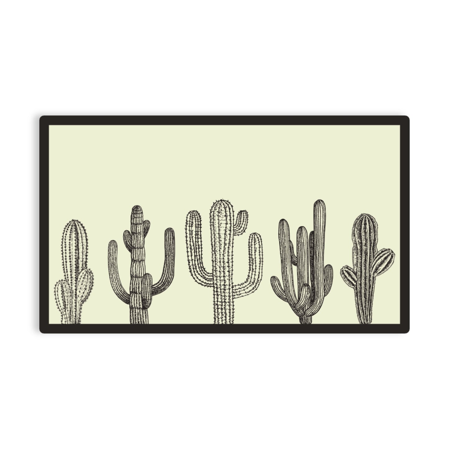 Sketchy Cacti Vinyl Sticker
