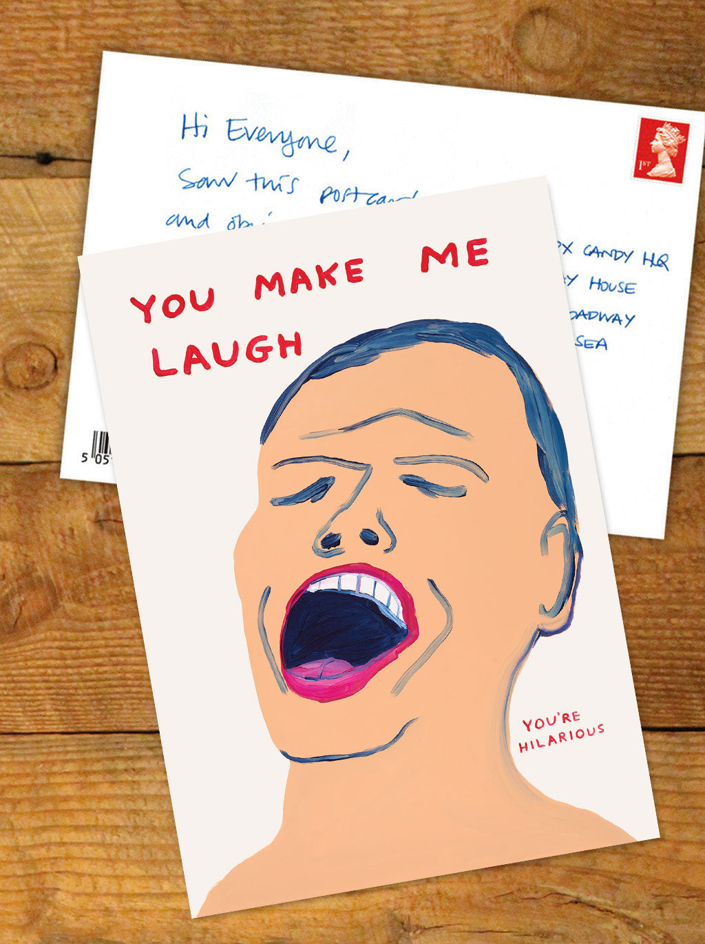 You're Hilarious Postcard