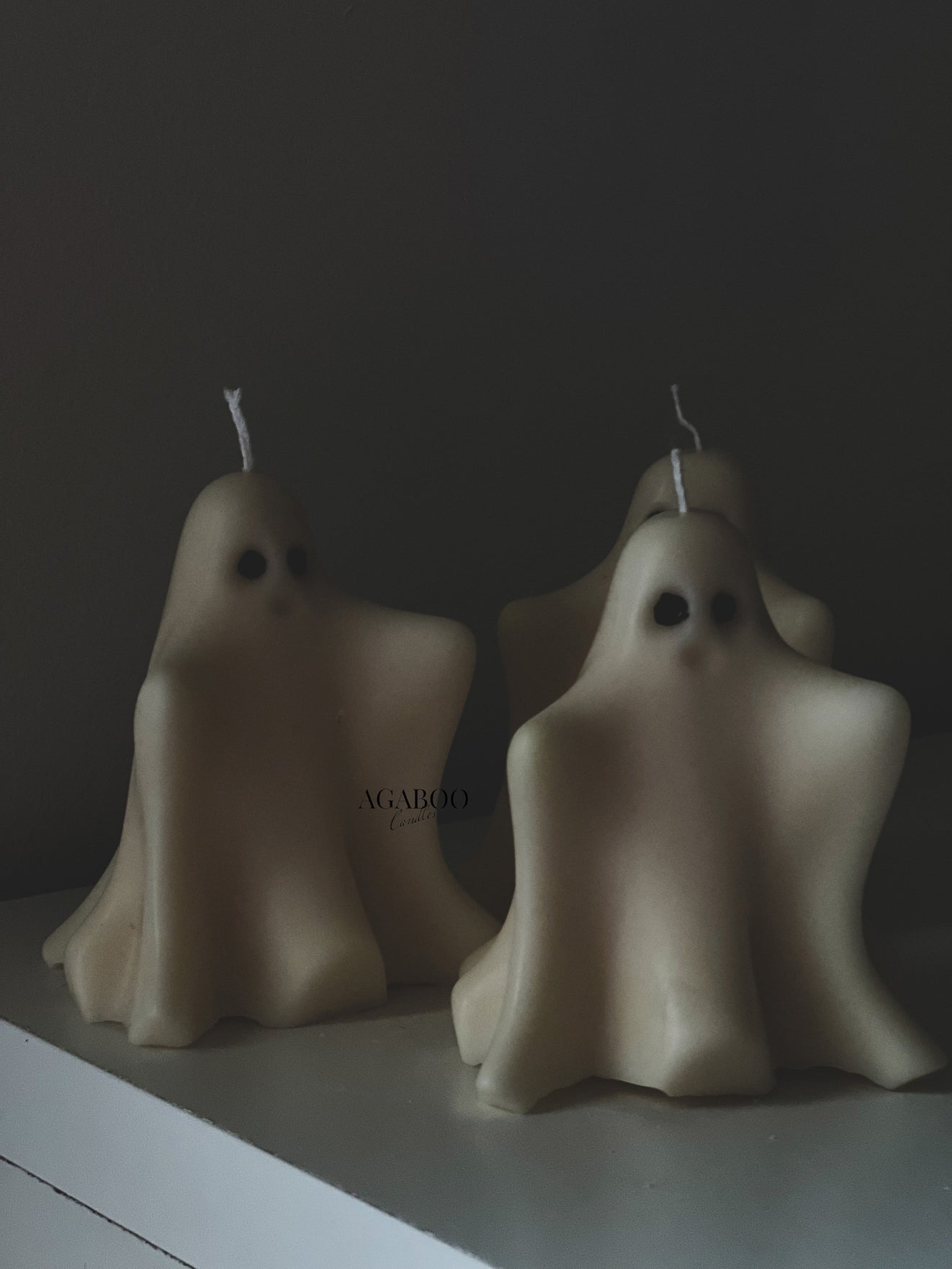 Halloween Cute Ghosts Candle