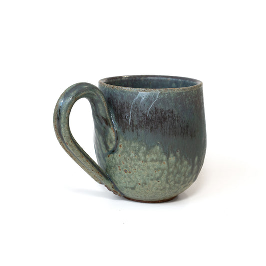 Blue Glazed Mug