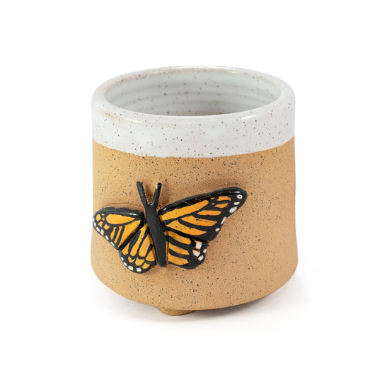 Butterfly Ceramic Planter