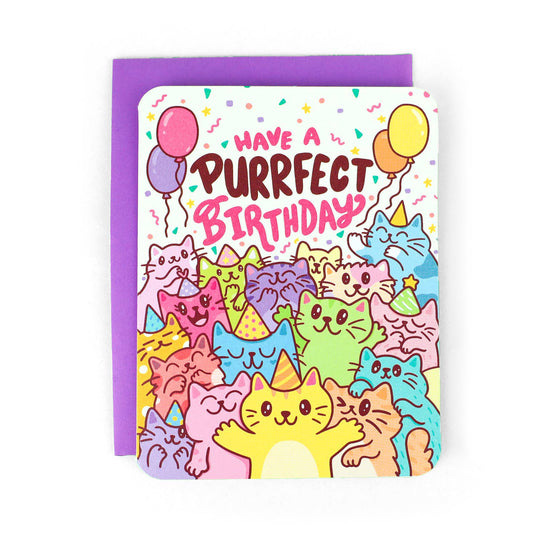 Have A Purrfect Birthday Card