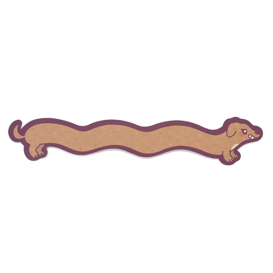 Long Weenie Dog Dachshund Bookmark