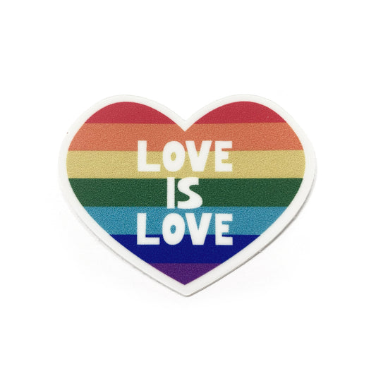 Love is Love Heart Sticker