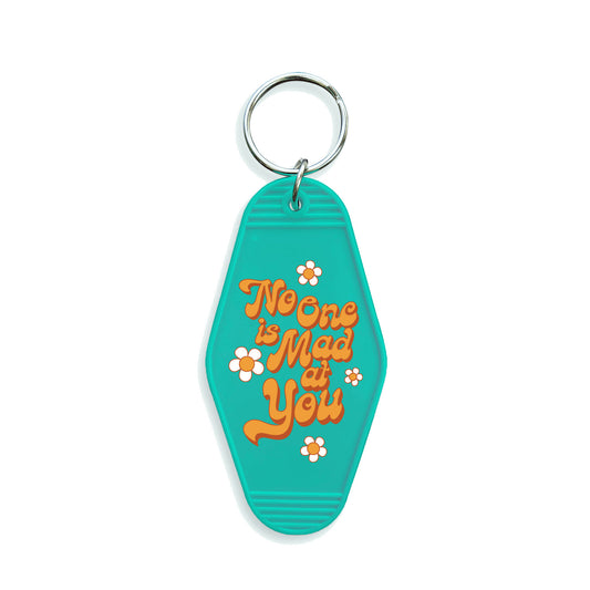 No One is Mad at You Motel Keychain