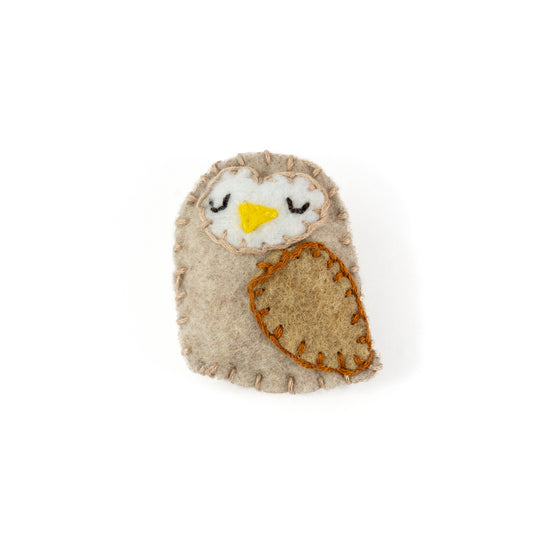 Felt Owl Magnet