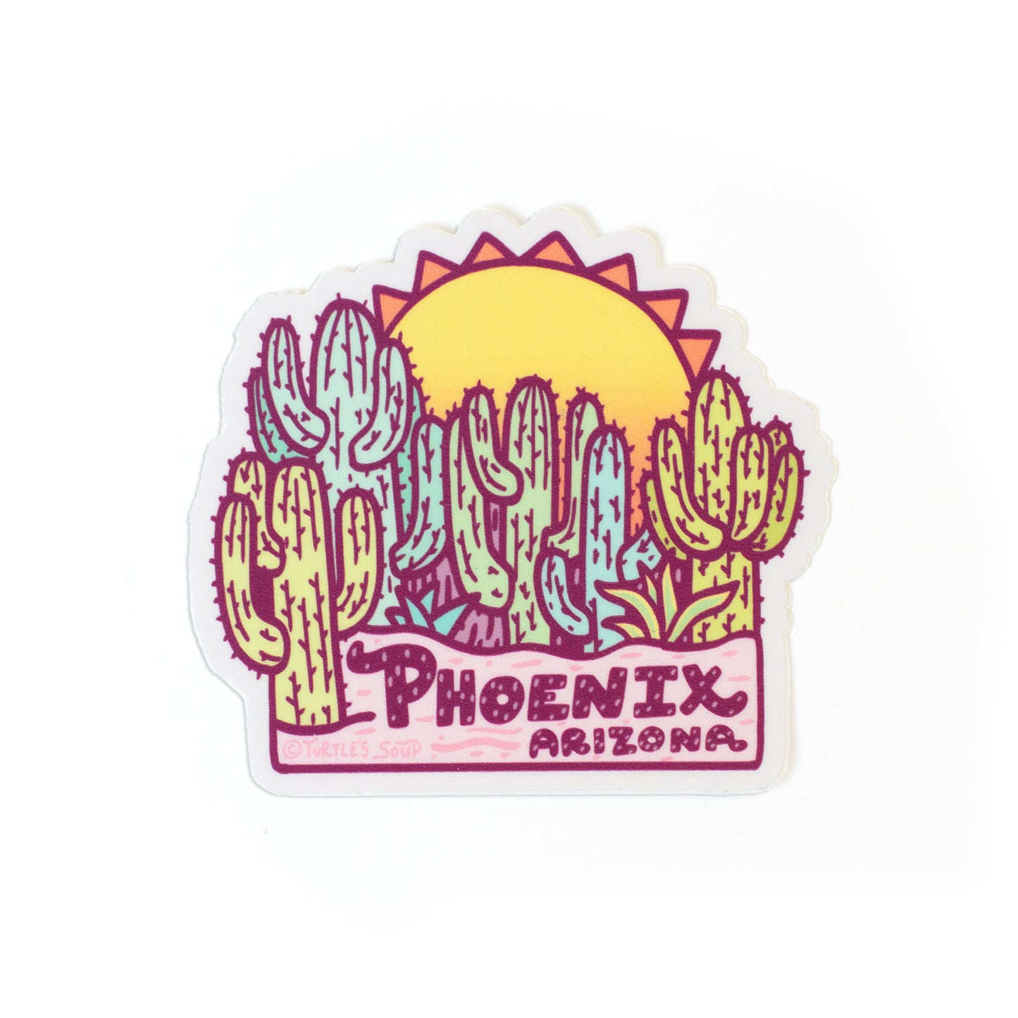 Phoenix Arizona Vinyl Sticker
