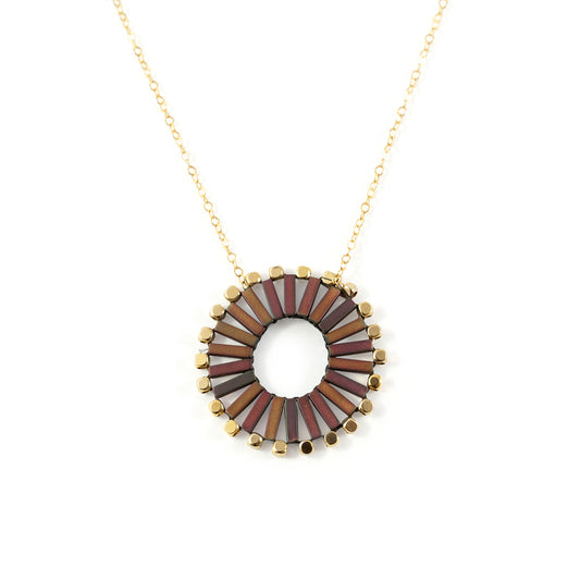 Pinwheel Necklace